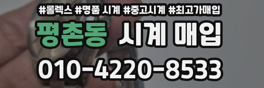 평촌동 시계 매입