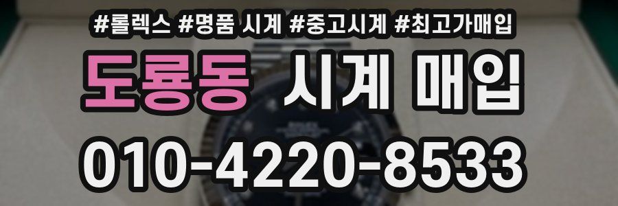 도룡동 시계 매입