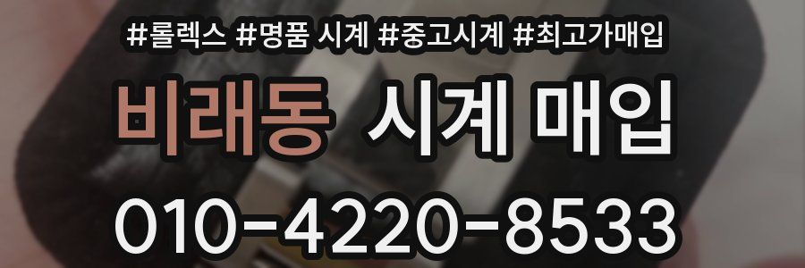비래동 시계 매입