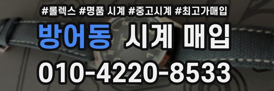 방어동 시계 매입