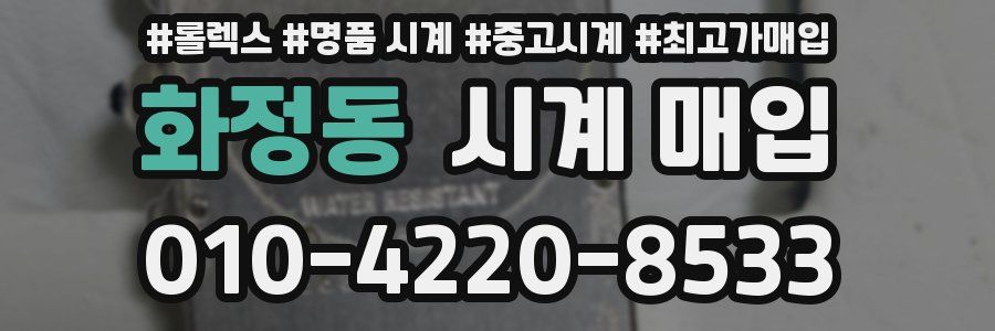 화정동 시계 매입