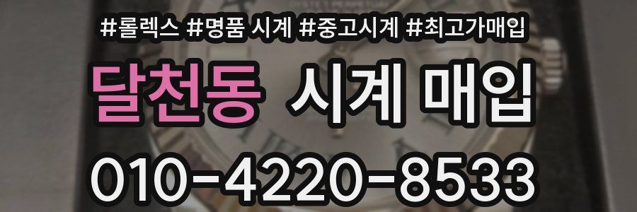 달천동 시계 매입
