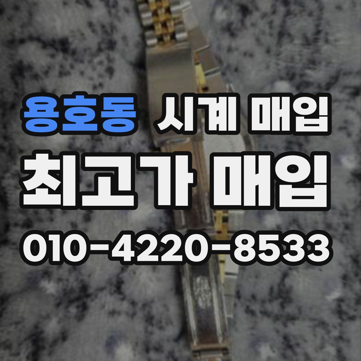 용호동 시계 매입