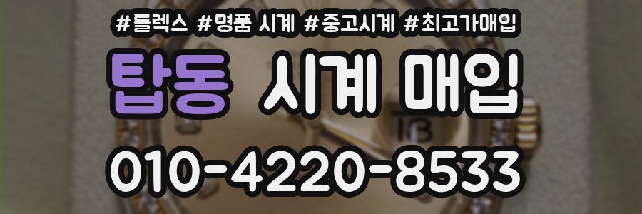 탑동 시계 매입