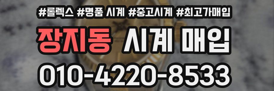 장지동 시계 매입