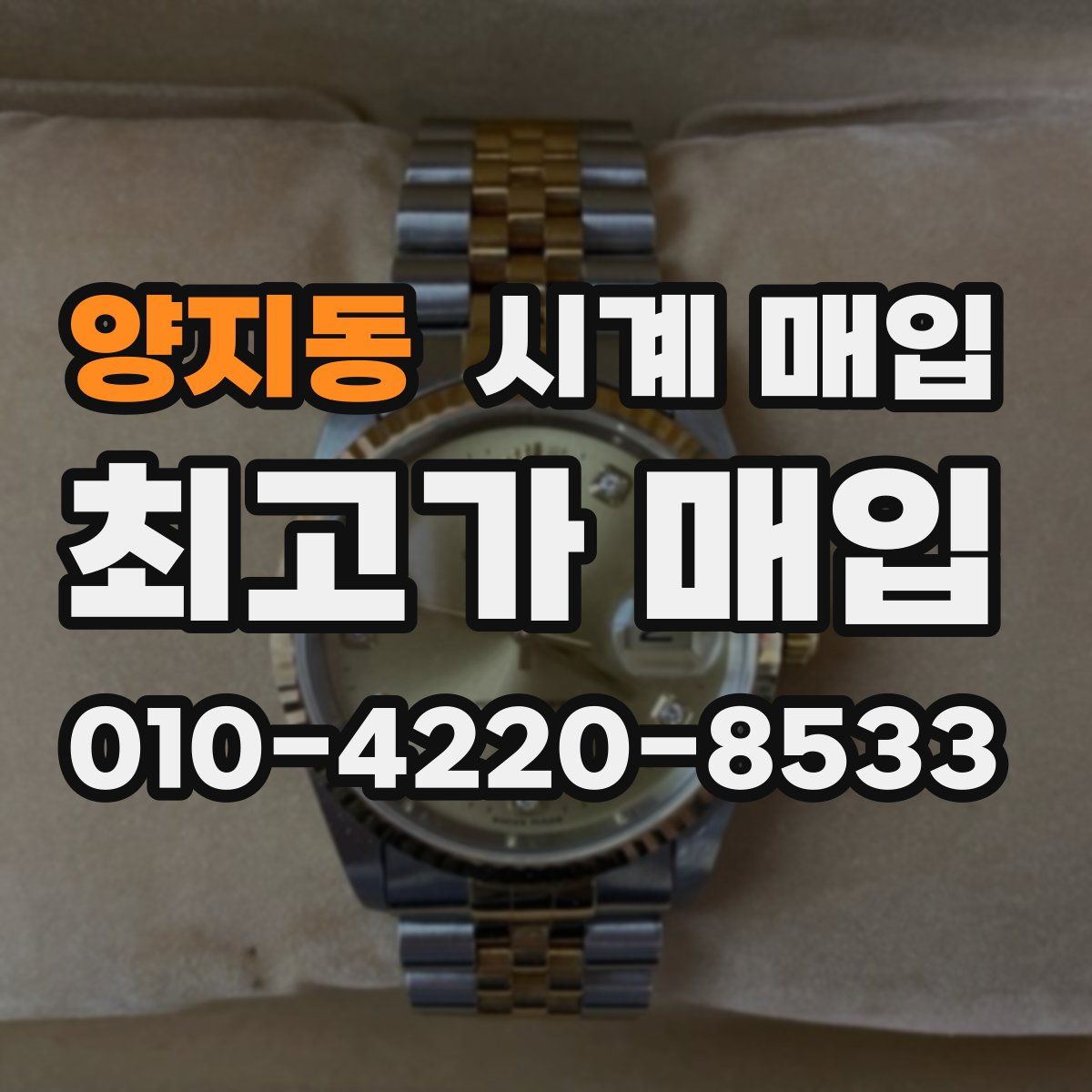 양지동 시계 매입
