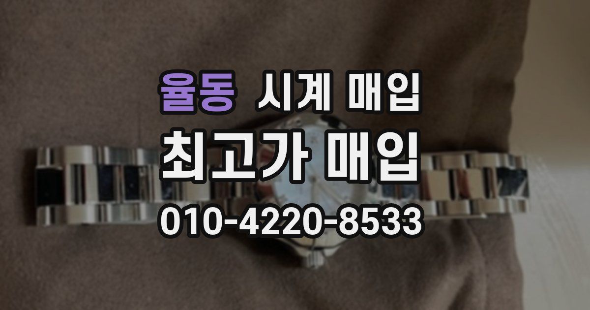 율동 시계 매입