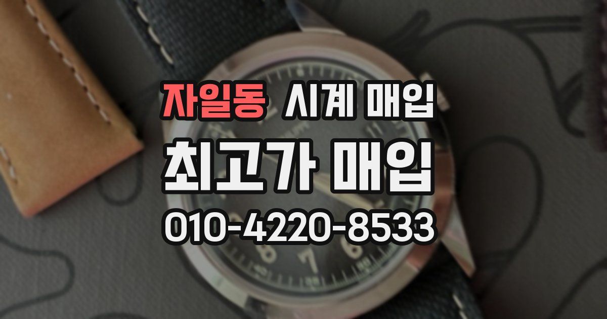 자일동 시계 매입
