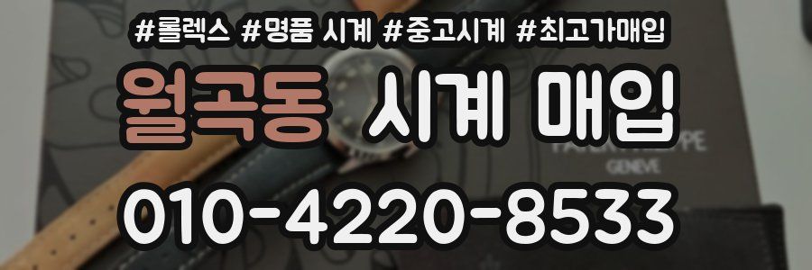 월곡동 시계 매입