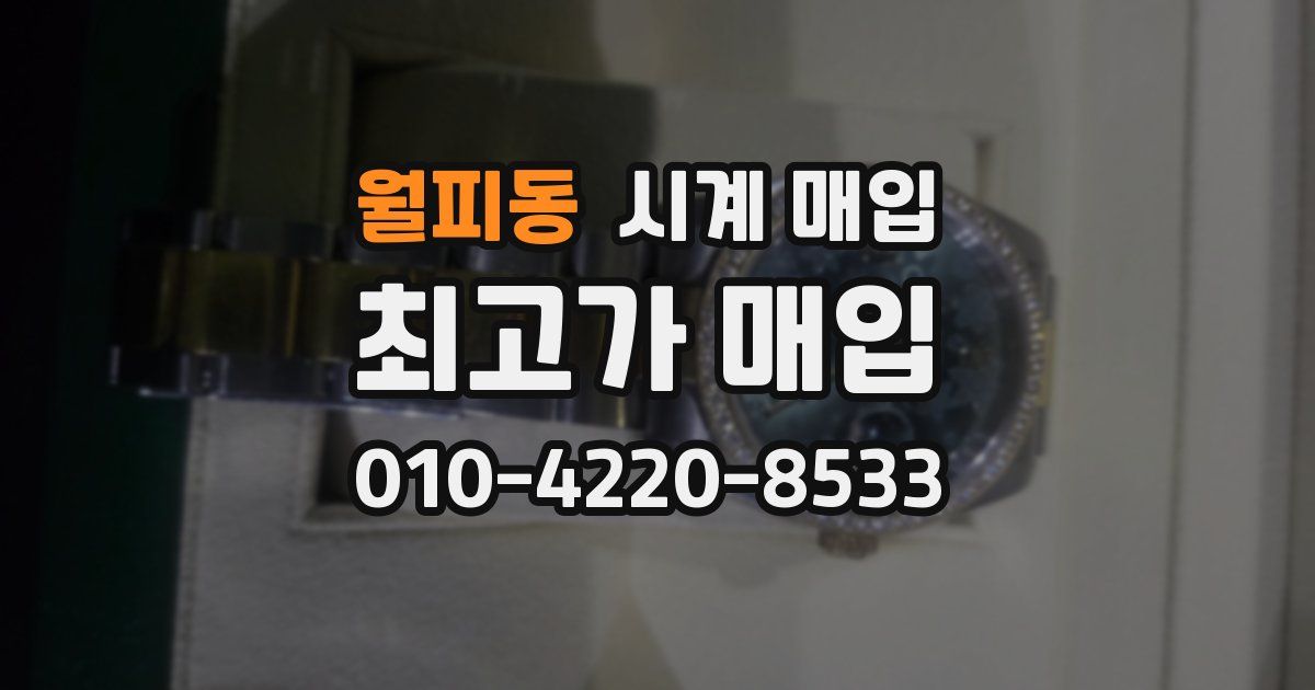 월피동 시계 매입