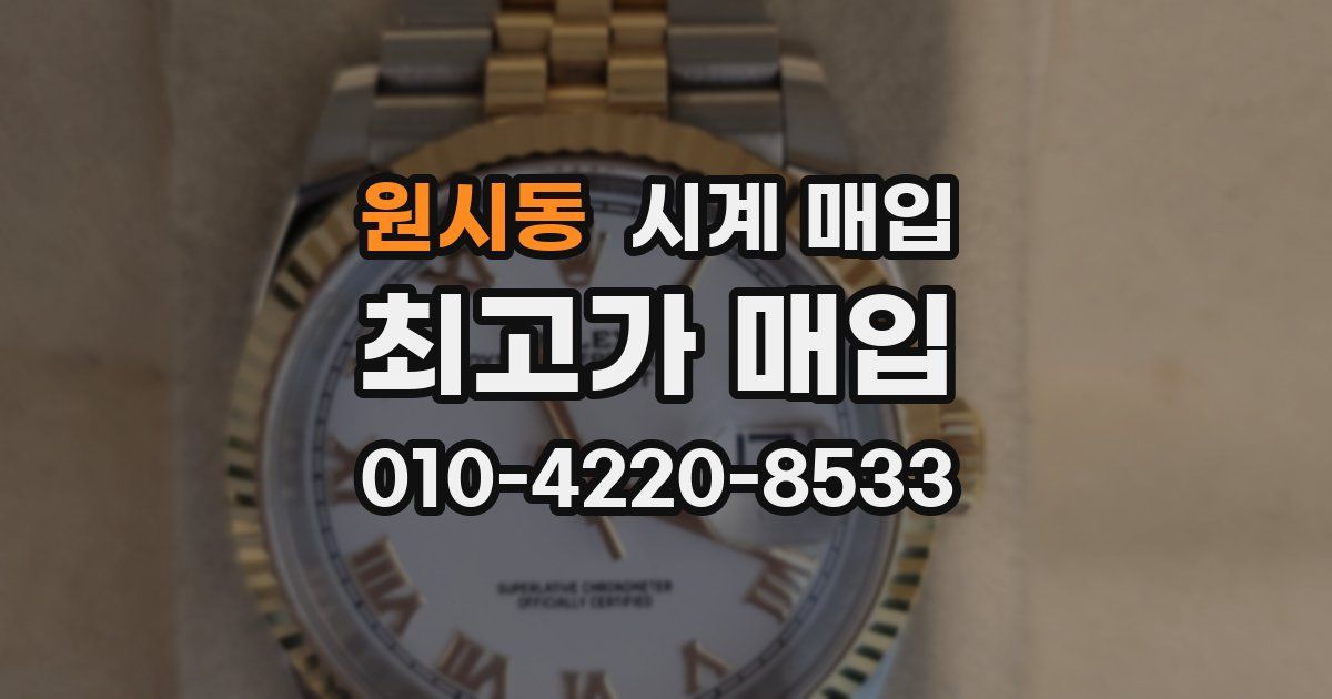 원시동 시계 매입