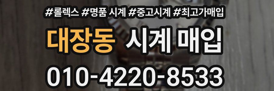 대장동 시계 매입