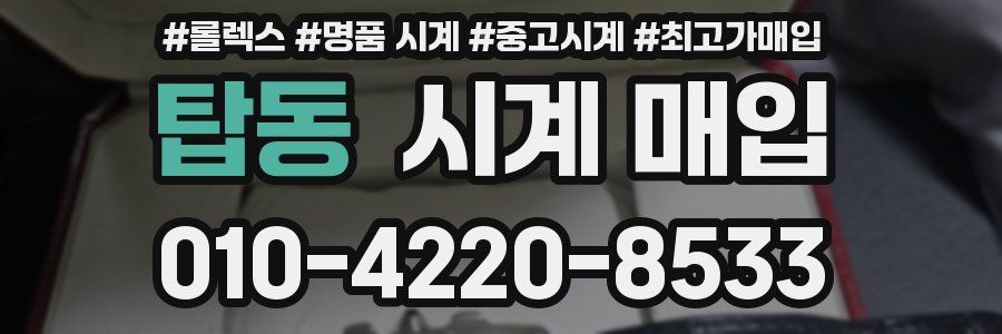 탑동 시계 매입