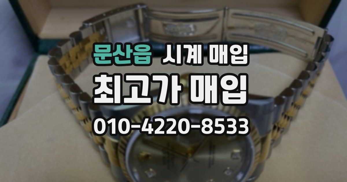 문산읍 시계 매입