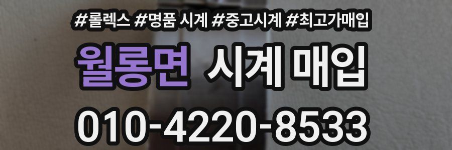 월롱면 시계 매입
