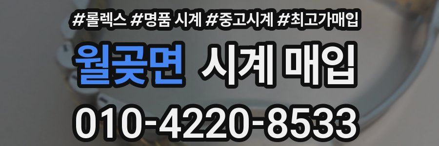 월곶면 시계 매입