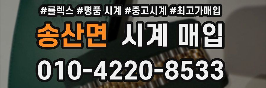 송산면 시계 매입