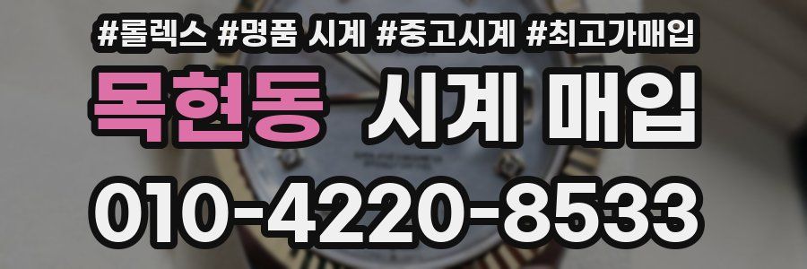 목현동 시계 매입