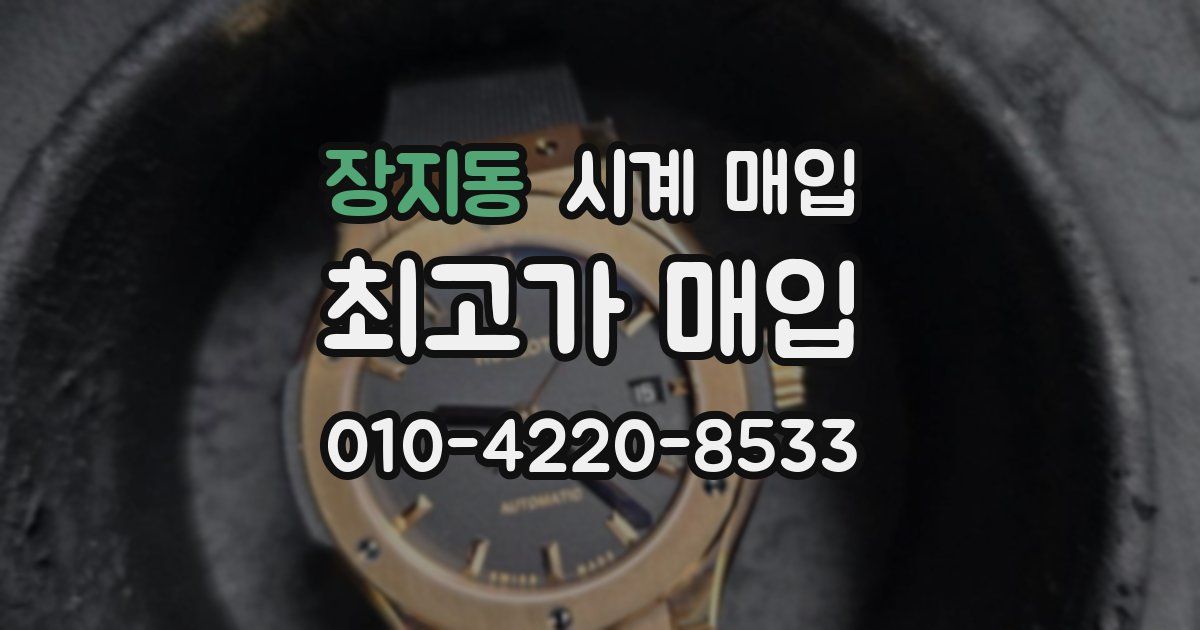 장지동 시계 매입