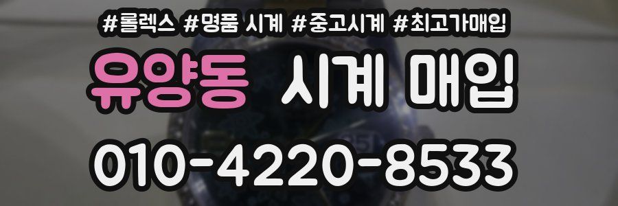 유양동 시계 매입