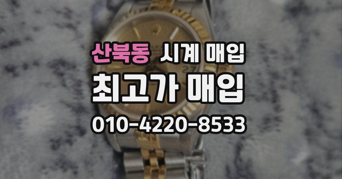 산북동 시계 매입