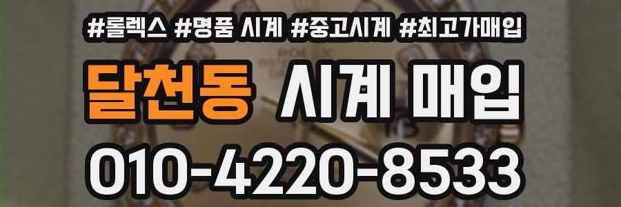 달천동 시계 매입