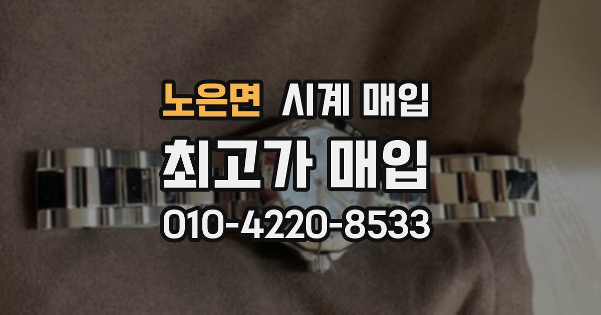 노은면 시계 매입