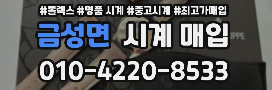 금성면 시계 매입