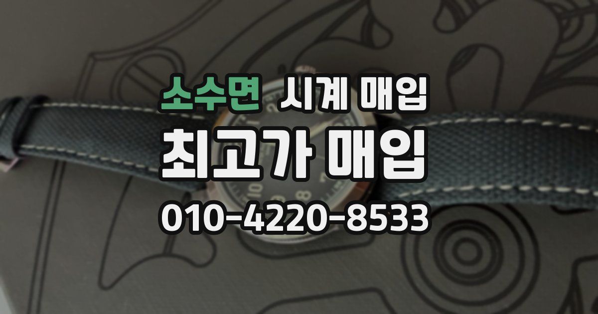 소수면 시계 매입