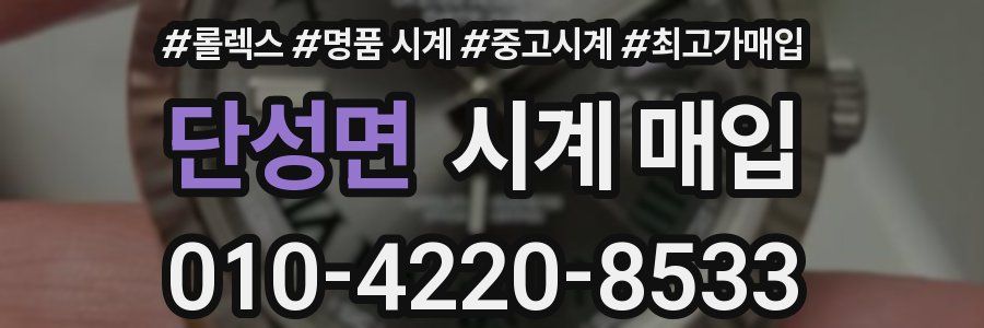단성면 시계 매입