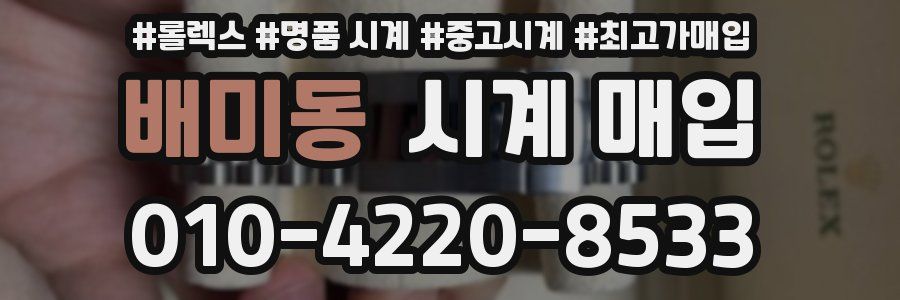 배미동 시계 매입