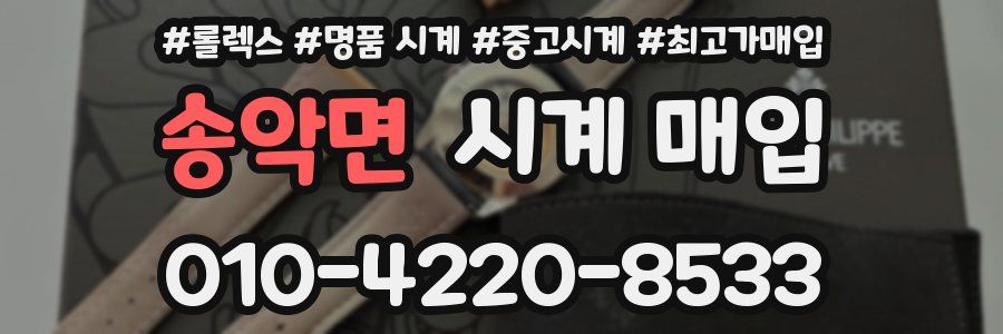 송악면 시계 매입