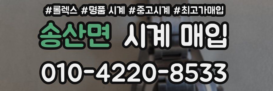 송산면 시계 매입