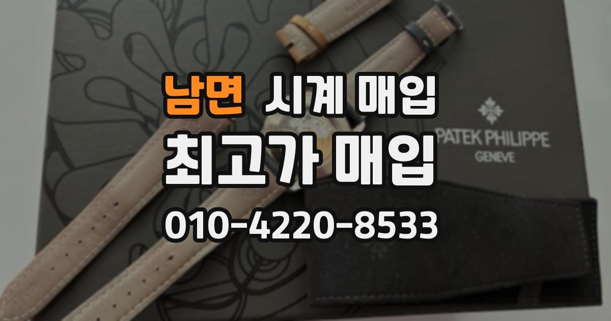 남면 시계 매입