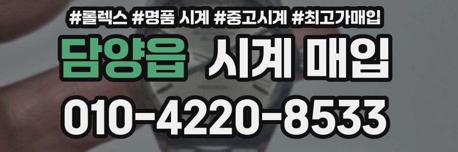 담양읍 시계 매입