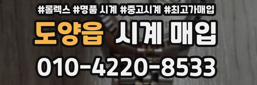 도양읍 시계 매입