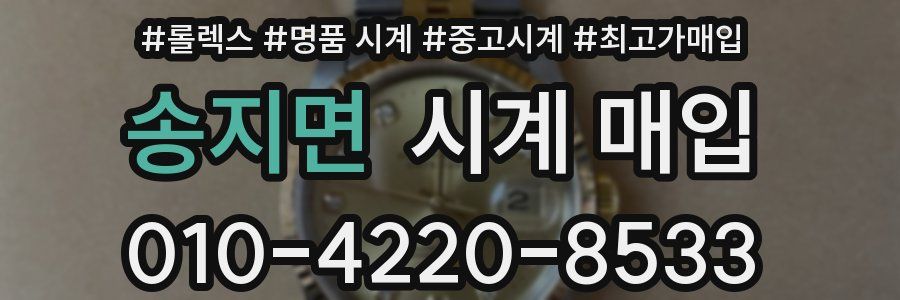 송지면 시계 매입