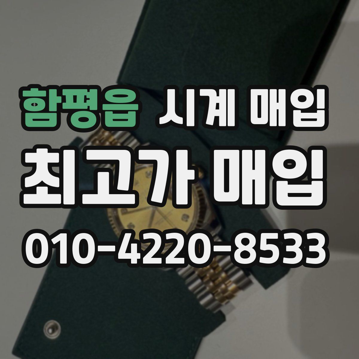 함평읍 시계 매입
