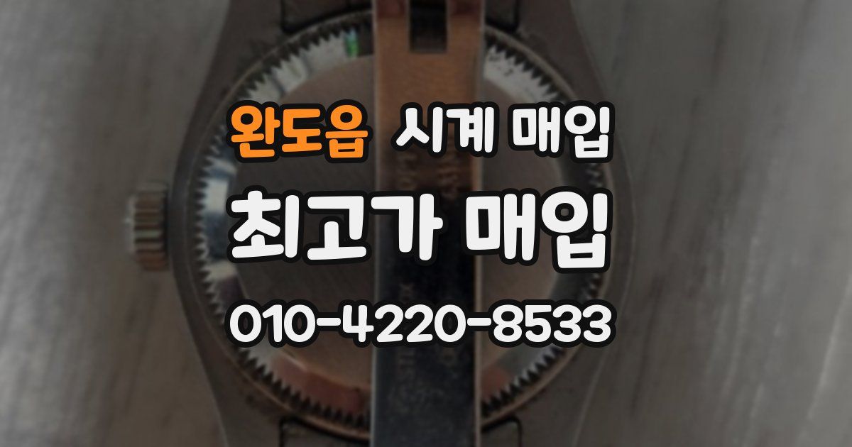 완도읍 시계 매입