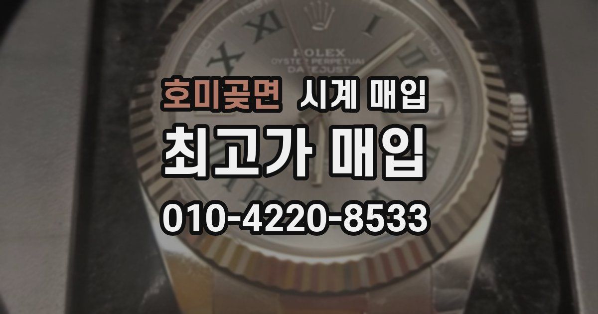 호미곶면 시계 매입