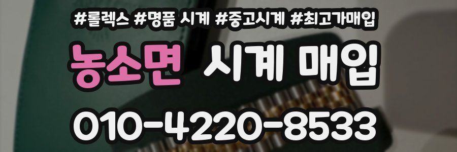 농소면 시계 매입