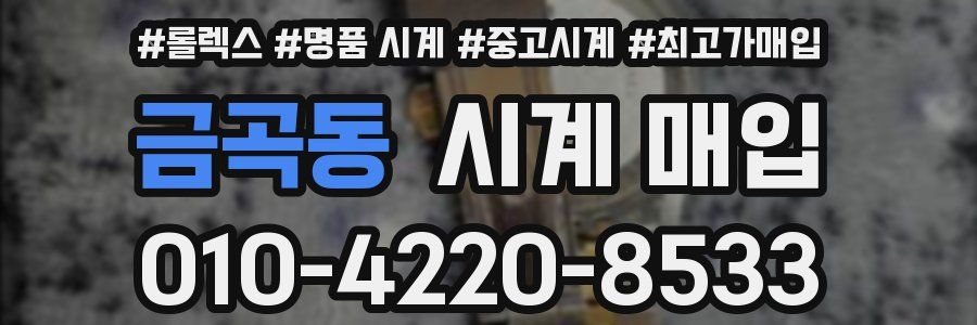 금곡동 시계 매입