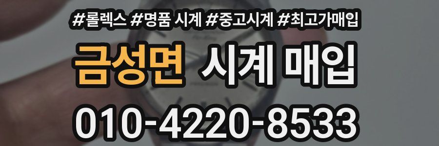 금성면 시계 매입