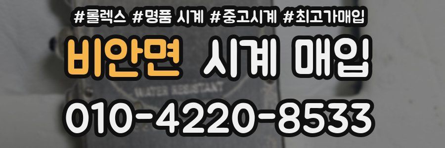 비안면 시계 매입