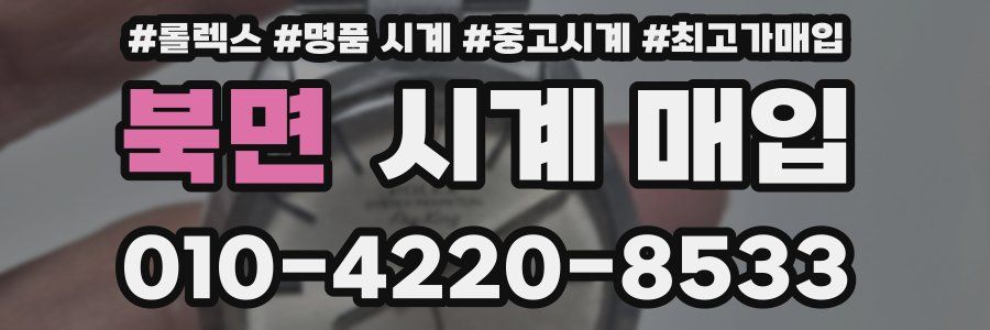 북면 시계 매입