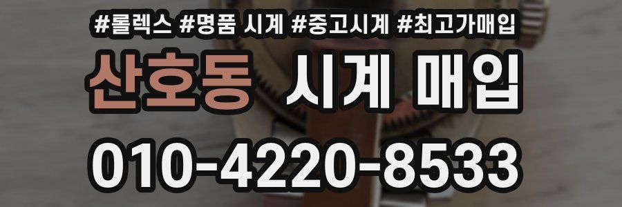 산호동 시계 매입