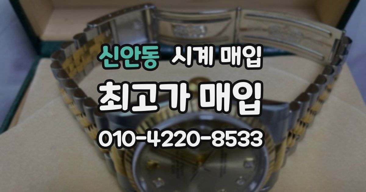 신안동 시계 매입