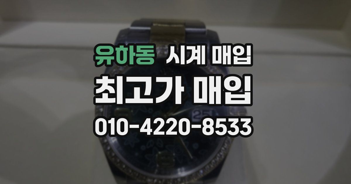 유하동 시계 매입