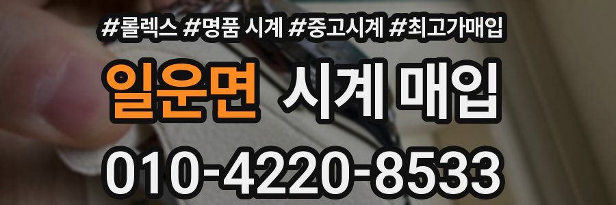 일운면 시계 매입