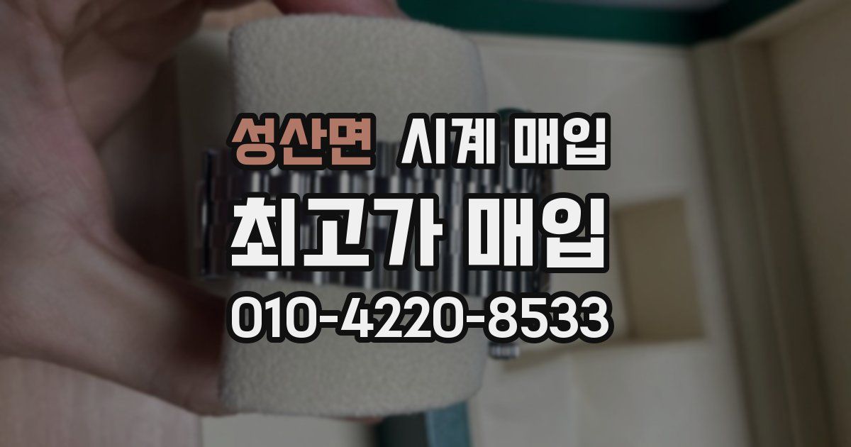 성산면 시계 매입
